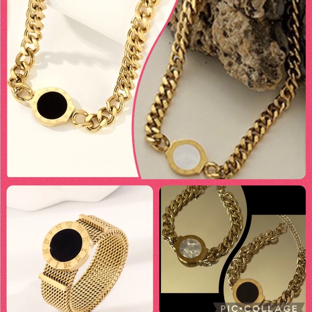 The Collection- 3 pc set. Necklace/Bracelet/Ring Special Price + Disc Shipping.
